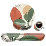 Keyboard Wrist Rest and Mouse Wrist Rest Pad + Coaster,Made of Memory Foam,Er...