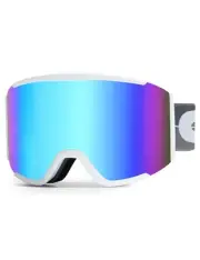 Ski Goggles For Men Women,Anti Fog UV Protection Snowboard Goggle for Adult Y...