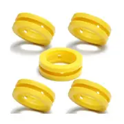 O Rings Soda Machine Co2 Cylinder Exchange Carbonator Gaskets 5Pcs, Gaskets Ring for New Soda Maker Yellow