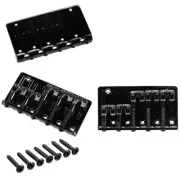 5-String Bass Bridge Hardtail Bass Bridge for Electric Bass Replacement Parts