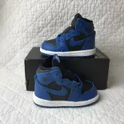 Nike Air Jordan 1 Retro High OG (TD) Toddler Kid’s SZ 6C Marina Blue AQ2665-404
