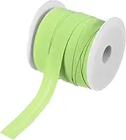 uxcell 3/4 Inch Single Fold Bias Tape Polyester Continuous Bulk Bias Tape Roll for Sewing, Seaming Quilting Hemming Binding Crafts (Light Yellow 25 Yards)