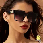 LARGE FRAME SUNGLASSES 歐美方形大框太陽鏡 蹦迪太陽眼鏡 遮陽墨鏡