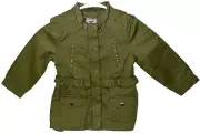 Mayoral Girls Army Green Jacket Size 36m/3 NEW with TAGS