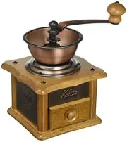Carita coffee mill hand grinder copper plate mill AC-1 # 42067