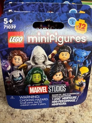 LEGO MINIFIGURES: Marvel Series 2 12 To Collect! Sealed! SMALL BUSINESS ☃️☄️