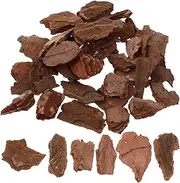 OATIPHO Scene Creation Kit Miniature Nature Decor Tree Bark Pieces DIY Table Materials Landscape Building Blocks
