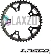 Lasco 110BCD 46T Chainring CNC Alloy MTB Bikes -Sand Blast Anodized Black