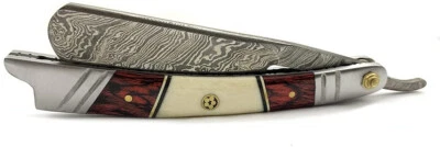 Barber Cut Throat Razor Shaving Straight Razor Shavette RASOIRS Wood Gift Box