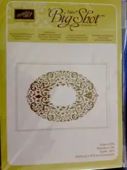 Sizzix "Big Shot HOLIDAY FRAME Textured Impressions Embossing" NEW Stampin'UP!