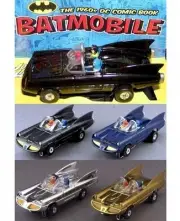 Batmobile Johnny Lightning ThunderJet Tuff Ones Slotcar 5 Pack AURORA auto world