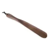 musowood Natural Wood Shoehorn Wooden 38cm Walnut 185