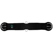 Black AIRFLEX STRAIGHT CINCH GIRTH w/ Flat Buckle Size 26" 28" 30" 32" 34" 36"