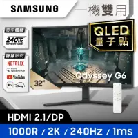 在飛比找momo購物網優惠-【SAMSUNG 三星】S32BG650EC Odyssey