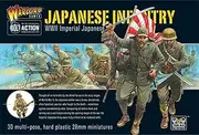 Bolt Action Imperial Japanese Infantry 1:56 WWII Military Wargaming Figures Plastic Model Kit