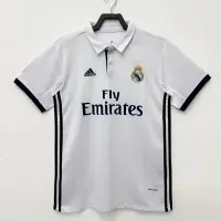在飛比找蝦皮購物優惠-2016-17 皇家馬德里主場復古球衣短袖運動衫