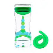 Liquid Motion Bubbler Sensory Toys – 2 Pc Set Bundle Stretchy String Fidget Toys