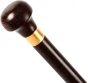 LXPYMXDP Walking Stick, Folding Walking Stick, Portable Hiking Stick, Handmade Wooden Round Head Design, Men's and Women's Walking Stickskid Pole Solid Wood Texture