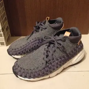 NIKE AIR FOOTSCAPE WOVEN CHUKKA SE 灰羊毛氈編織