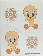Sandylion -Temporary Wet Tattoo 3" x 4" -Warner Bros -Looney Tunes -32014