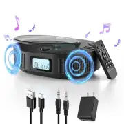 CD Player Portable, Upgraded 2 in 1 Portable CD Player & Bluetooth Speaker, R...