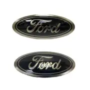 Genuine Ford Next Gen Ranger Front & Rear Black Ford Oval Badges 2022-Onwards (for: Ford)