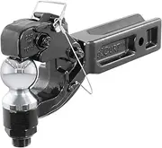 CURT 48012 Receiver-Mount Ball & Pintle Combination
