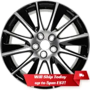 New 19" Alloy Wheel Rim for 2017 2018 2019 Toyota Highlander - Machine Black (for: Toyota)