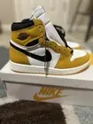 Nike Air Jordan 1 High OG Yellow Ochre White DZ5485-701 Men’s Shoes NEW Size 6M