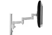 Atdec Mounting Arm for Flat Panel Display, Monitor, POS Display, Curved Screen Display, Notebook, Tablet - Silver - Landscape/Portrait - Height - 1 -