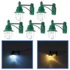 Mini Wall Lamps for Architectural Sandbox Models Smooth Exterior Pack of 5