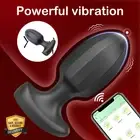 App Controlled Anal Butt Plug Vibrator Pleasure Stimulator Anal Sex Toy Adult OZ
