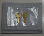 3701-3900 2-Replacement Keys For Master #1 Padlock Lock No.3 & 7 Cut To Key Code