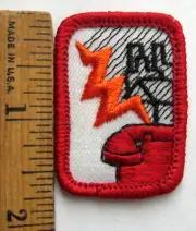 Girl Scout 1980s EMERGENCY PREPAREDNESS IP Senior Interest Project Patch Badge