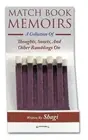 Match Book Memoirs by Shagi (English) Hardcover Book