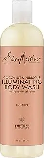[SHEA MOISTURE] Coconut Hibiscus Body Wash-1, 13 Ounce