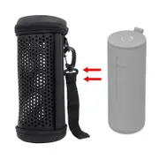 Portable Eva Case for Logitech Ue Megaboom 3 Speaker - Black