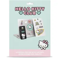 在飛比找蝦皮商城優惠-《凱蒂貓》Hello Kitty 進口3C科技貼紙組/可重複