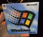 Microsoft Windows 95 Upgrade, Un-opened in Original Wrapping