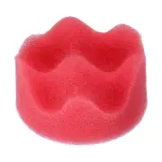 Buffing Sponge Pads 2" Polishing Wheel Waffle Finishing Grip Pad, Red