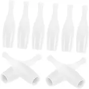 CORHAD Replacement Bowling Pins Set 10pcs Tiny Pin for Boys and Girls Portable Tabletop Bowling Game Props