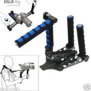 DSLR RIG Movie Kit Shoulder Mount for Camera DV HDV Canon Nikon Sony 5D Mark II