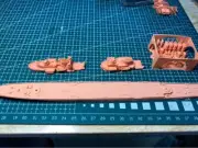3D Printed 1/700 German Navy Destroyer Elbing Unpainted Model Kit！
