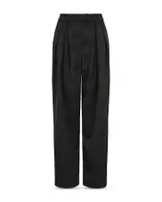 Emporio Armani Textured Pleated Pants