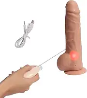 Gybsp Amazing Adullt Funny Toy Massager Waterproof adullt Toy 7.87 inches Realistic Waterproof Hands-Free Dildo Personal Body Relaxation Massage for Women