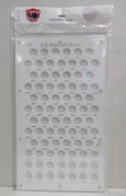 Capital Coin Holder #BVD10B U.S. Roosevelt Dimes 1946-1976 S Proof Display White