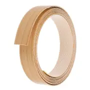 Edge Banding 1-1/8"x9.84ft, Pre-glued Edging Trim Iron-on Edge Banding, Walnut