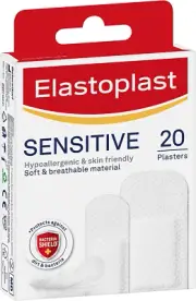 Elastoplast Sensitive Hypoallergenic Plasters (20 Plasters), Plasters Forpain...