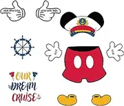 Cruise Door Decorations Magnetic, 12 Pcs Cruise Door Magnets Set - Summer Life Theme Magnetic Decorations for Cruise Ship Door, Holiday Travel Decorations