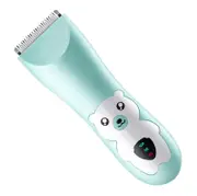 Ultra Quiet Baby Hair Clipper Precise Trimming Cordless Rechargeable Cartoon Waterproof Hair Cutter with 2pcs Guide Combs